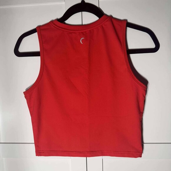 ZYIA ACTIVE Women high neck crop top Bright red Medium - Picture 5 of 5